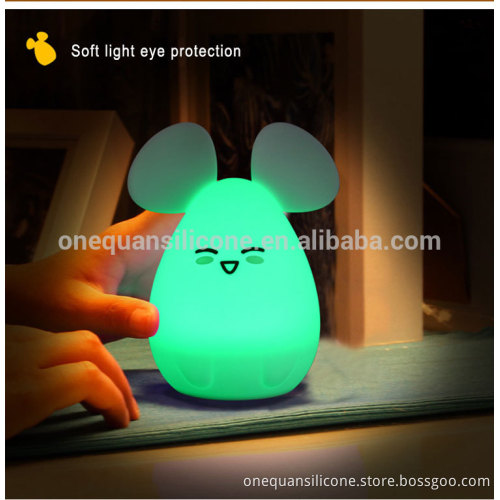 Bed Bedside Lamp Lights portable Silicone LED Night Lamp